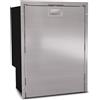 Vitrifrigo C115iX OCX2 Frigo-Freezer, Porta singola, 115 Litri, Steelock, Acciaio Inox, Luce LED, Vent Position, A x L x P 78x58.8x55.8 cm