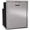 Vitrifrigo C90iX OCX2 Frigo-Freezer, Porta singola, 90 Litri, Acciaio Inox, Luce LED, Vent Position, A x L x P 64.8x53.3x55.8 cm