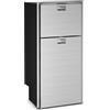 Vitrifrigo DP2600iX OCX2 Frigo-Freezer, Doppia porta, 230 Litri, Door Outside, Steelock, Acciaio Inox, Luce LED, Vent Position, A x L x P 138.6x63.1x61.2 cm