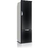Vitrifrigo SLIM150 CHR Frigo-Freezer, Porta singola, Frigorifero a Cassetto, 150 Litri, Chromelock, Nero, Termostato Multifunzione (Night Mode/ Turbo Mode), Luce LED Interna, Vent Position, A x L x P 151.3x41.7x44.4 cm