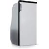 Vitrifrigo SLIM90 CHR Frigo-Freezer, Porta singola, 82 Litri, Chromelock, Grigio, Night Mode, Termostato e Luce LED, Vent Position, A x L x P 92.5x41.7x48.9 cm