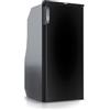 Vitrifrigo SLIM90 M CHR Frigo-Freezer, Porta singola, 82 Litri, Chromelock, Nero, Night Mode, Termostato e Luce LED, Vent Position, A x L x P 92.5x41.7x48.9 cm