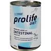 PROLIFE 400 g Prolife Diet Intestinal Sensitive Alimento Completo Dietetico Cibo Umido per Cani Adulti di Taglia Media e Grande con Maiale Fresco