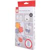Rayher Stampo Silicone Amici Pasquali + Ape, 26 x 14.5 x 1 cm, 6 Forme, Box 1 Pezzi, 36114000