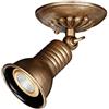 ACMHNC Faretti LED Soffitto Orientabili, Faretto Soffitto Cucina in Stile Industriale Retrò, Faretti Parete Interno in Bronzo, Attacco E27, Per Bagno Corridoio Entrata, 3000K