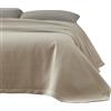 zer0bed Zerobed, Copriletto Jacquard Matrimoniale In Cotone, Trama Lingotto, Trapuntino primaverile leggero, 100% Cotone, Tinta Unita, Avorio