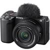 Sony Fotocamera mirrorless 26Mpx ZV E10 II Kit Power Zoom 16 50mm Black