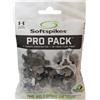 Softspikes - Punte di ricambio per Nike Tour Victory 3 - Tour Flex Pro/Tornado Pro Pack - 18 pezzi, trasparente/bianco