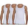 Fragi Canotta Uomo in Puro Cotone Filo di Scozia, Canottiera Intima con Spalla Media in Tessuto Elastico Senza Cuciture Seamless, Made in Italy (IT, Testo, S, Regular, Regular, 3, Bianco)