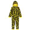 Pokemon Pigiama Intero Pile Bambino Pikachu (Nero/Giallo, 4-5 Anni)