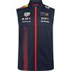 Castore Red Bull Racing Giacca senza maniche F1 Team Formula Formula ufficiale 1 - Blu - M