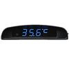 BOOMBOOST 4In1 Orologio di Data dell'automobile Voltmetro Termometro Monitor di Tensione 12V Originale Auto Interni Esterno Multifunzione