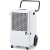 Megonia 120L/Giorno Deumidificatore Elettrico a Compressore: Deumidificatore Professionale con Pompa e Tubo di Scarico, Zona 300m²/600m³ Deumidificatori, Timer 24H, Controllo Dell'Umidità