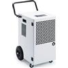 Megonia Deumidificatore Elettrico da 120 L/Giorno: Zona 300 m2/600 m3 Deumidificatore Industriale, Timer 24Hr Controllo Dell'umidità Deumidificatore Casa Muffa con Serbatoio Dell'acqua da 7L
