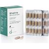 Sheline Slim&Drain Drenante Forte e Dimagrante Veloce. Trattamento Giorno/Notte per Ritenzione Idrica, Gambe Pesanti e Tono Muscolare. Integratore Vegano con Tè Verde e Ciliegia - 90 Capsule