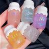 EONFAVE Set di lucidalabbra, 5 colori brillanti, lucidalabbra, olio lucidante per labbra, olio trasparente per labbra per sbiancare le labbra per labbra e labbra asciutte, umidità a lunga durata