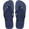 Havaianas - Top Brasil, Chanclas Cómodas, Duraderas y Ligeras, con Suela Antideslizante, Bandera de Brasil en las Tiras, Adultos Unisex