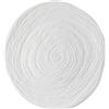 TABLE TOP Matrix Piatto presentazione bianco con decoro in rilievo cm 30 - Conf. 6 pz.