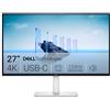 Dell 27 Plus USB-C Monitor - S2725QC, 4K UHD (3840x2160), 120Hz, IPS, 4ms, AMD FreeSync Premium, 99% sRGB, Regolabile in Altezza, Altoparlanti integrati, 2 USB-C, 2 HDMI, 3 Anni di Garanzia