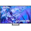 Samsung TV Crystal UHD 4K 55" UE55DU8570UXZT Smart TV Wi-Fi Titan Gray 2024, Processore Crystal 4K, 4K Upscaling, AirSlim Design, OTS Lite