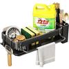 youjia Porta Spugne Lavello Cucina Organizer Sottolavello Cucina da Appendere con Vassoio Rimovibile, Porta Bacchette, Portasciugamani e Ganci per Cucina e Bagni Accessori per Cucina