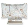Zucchi Completo Lenzuola Letto Matrimoniale Cotone Percalle Art. Palm Tree (1-Beige)