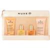 Nuxe Trousse Voyage Prodigieux 2024 Shower Oil 30 Ml + Huileprodigieuse 10 Ml + Le Parfum 15 Ml + Body Lotion 30 Ml