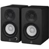 Yamaha HS3 Black Coppia Casse Amplificate RCA Jack XLR 52W 2vie T1,9 W9 BassReflex