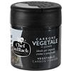 Molini Spigadoro Carbone Vegetale (70g) carbone attivo E153, colorante alimentare nero, Chef in Black® Molini Spigadoro