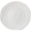 TABLE TOP Matrix Piatto presentazione bianco con decoro in rilievo cm 20,5 - Conf. 6 pz.