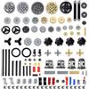 XUHN 116 Pezzi Technic Parts Ingranaggi Set di Assi Set di Pezzi di Ingegneria Gears-Axle-Pin-Connector Parti Tecniche Trasmissione Attrezzature Compatibile con Lego Technic