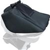 FEMONGY parasole passeggino universale con protezione UV 50+ e impermeabile, ombrellino per passeggino - ombrellino parasole passeggino con finestrella, nero