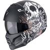 SCORPION - Casco SCORPION - Casco Exo-Combat II Genesis Matt Nero / Bianco / Gold