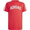 adidas CODES COLLEGIATE GRAPHIC T-SHIRT, T-shirt Unisex - Bambini, pure ruby,
