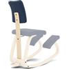 Varier Schienale ergonomico imbottito Variable, l'originale sedia kneeling - Naturale/Blu