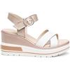 Nero Giardini Sandali Donna NeroGiardini E218737D in Pelle Bianco Modello Casual. Una Calzatura Comoda Adatta per Tutte Le Occasioni. Primavera-Estate 2022.EU 35