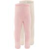 Ewers Collant termico 2-pack uni rosa/latte