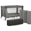 Kinderkraft Lettino da viaggio 2in1 JOY 2 Grigio scuro