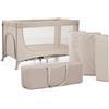 Kinderkraft Lettino da viaggio 2in1 JOY 2 beige
