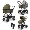 MOON Passeggino duo Clicc Collezione 2024 moss green melange