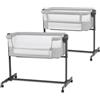Kinderkraft NESTE UP 2 co-sleeper light grigio