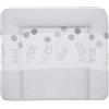 Alvi Materassino fasciatoio Coccole, Hippo silver 85 x 75 cm