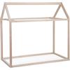 CHILDHOME Lettino a casetta Tipi nature 70 x 140 cm