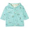 STACCATO Giacca reversibile a fantasia blu acqua