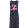 name it Girls Vestito Nkfvippa blu scuro AOP Ancher