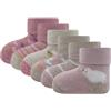 Ewers Calzini per bambini 6 confezioni Pecora/Cuori/Anelli Grigio