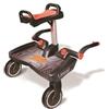 Lascal Buggy Board Maxi + nero con sedile rosso