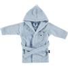 Alvi ® Accappatoio con cappuccio azzurro