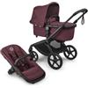 bugaboo Passeggino Fox 5 Renew completo Black /Dark Cherry