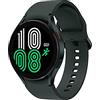 SAMSUNG Galaxy Watch4 44mm Orologio Smartwatch, Monitoraggio Salute, Fitness Tracker, Batteria lunga durata, Bluetooth, Verde (Green), 2021 [Versione Italiana]